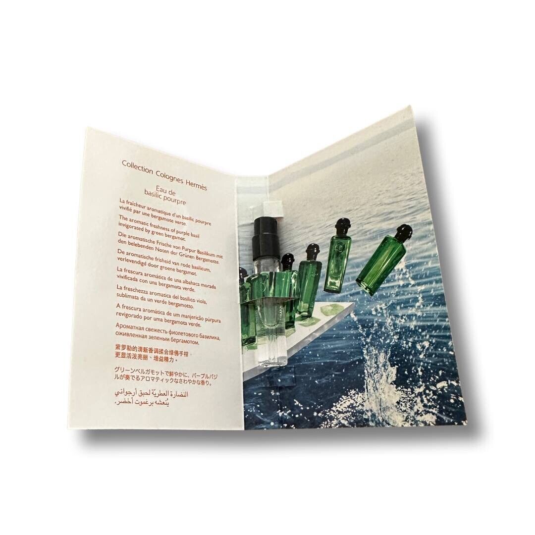 Hermes Eau de basilic pourpre 2 ml 0,06 fl. oz. hivatalos illatminta