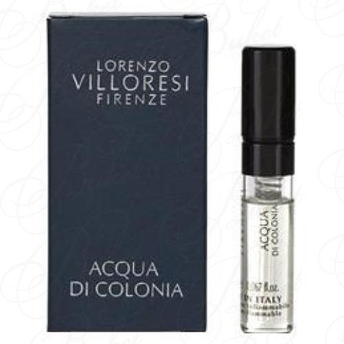 Lorenzo Villoresi Firenze Acqua Di Colonia hivatalos illatminta 2ml