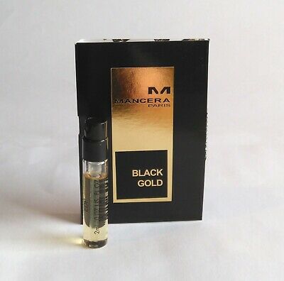 Mancera Black Gold 2 ml 0,06 fl. oz. hivatalos parfüm minta, Mancera Black Gold 2 ml 0,06 fl. oz. hivatalos illatminta
