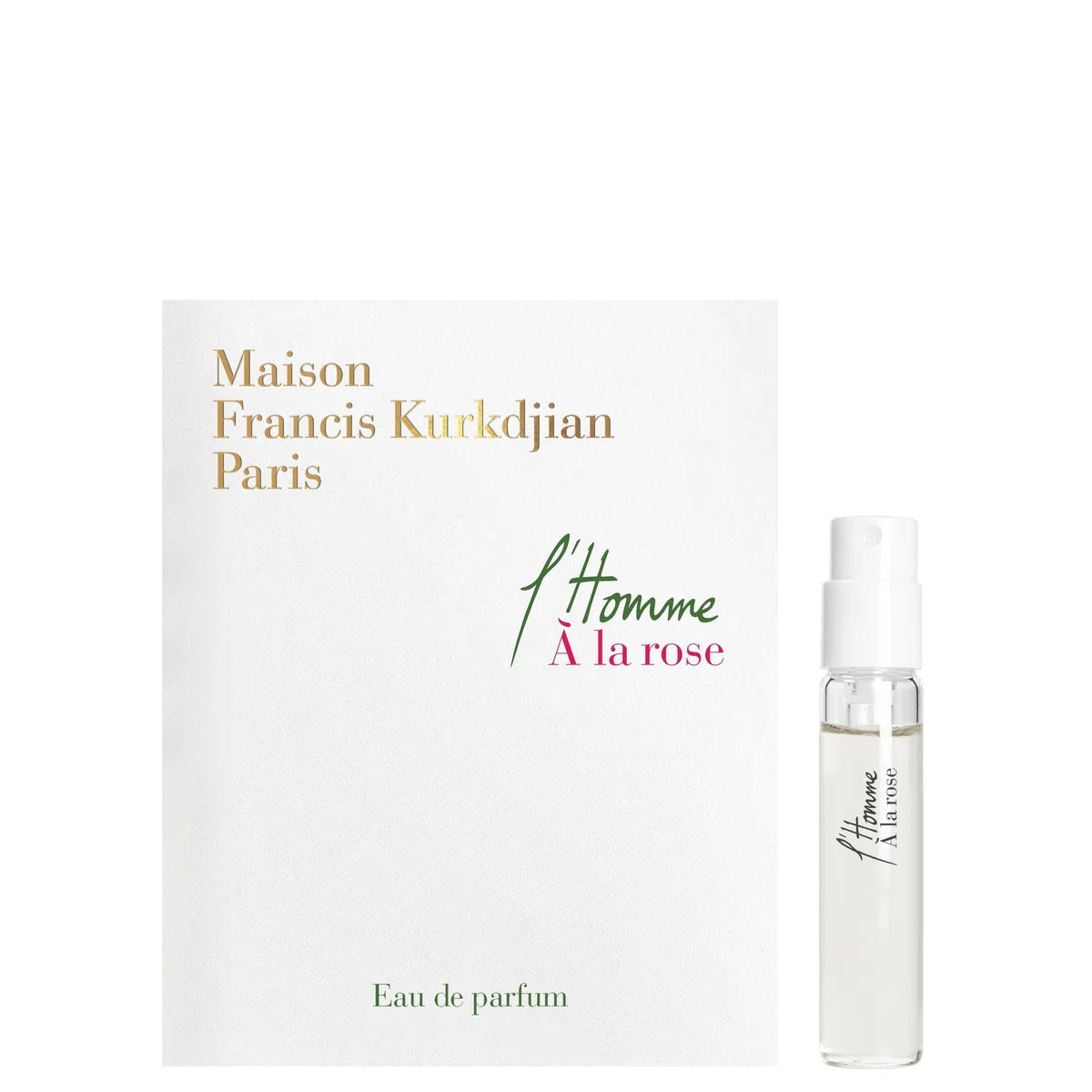 Maison Francis Kurkdjian L'Homme A la Rose 2ml 0,06 fl. oz. hivatalos illatminta