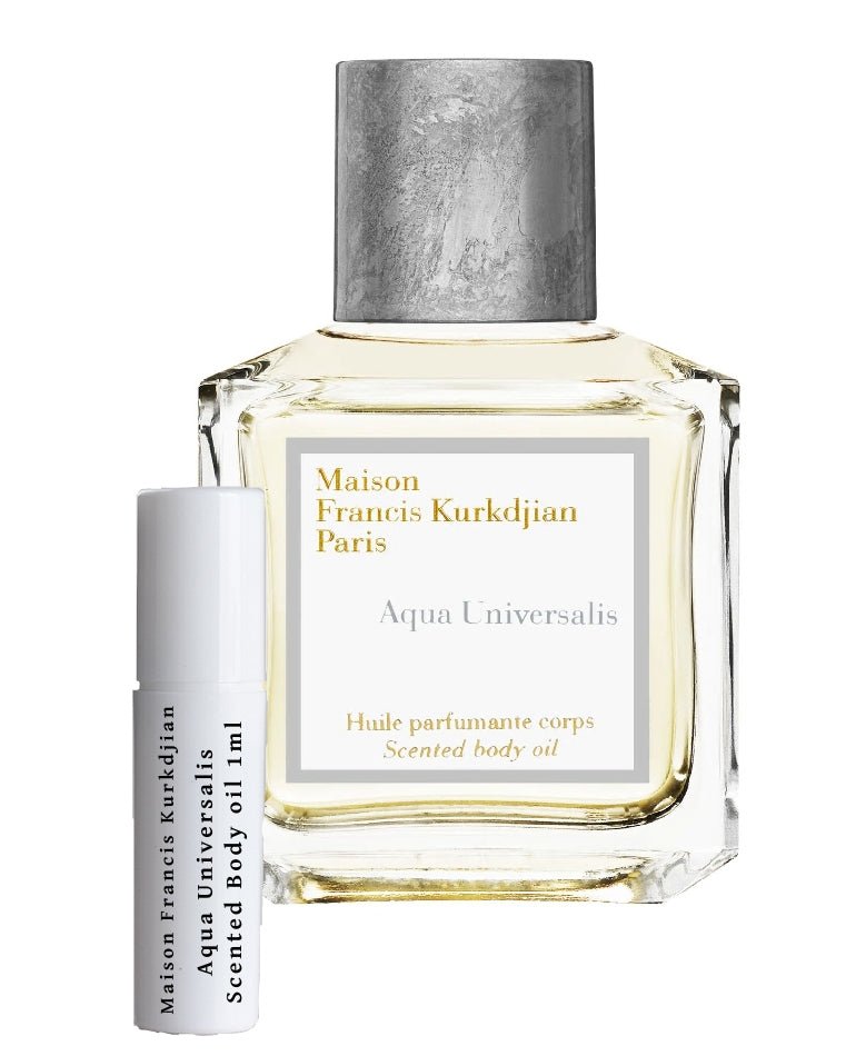 Maison Francis Kurkdjian Aqua Universalis testápoló olaj fiola 1 ml