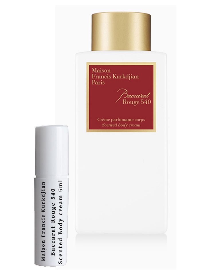 Maison Francis Kurkdjian Baccarat Rouge 540 illatos testápoló krém minta 5ml