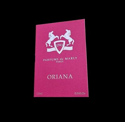 Parfums De Marly Oriana hivatalos parfüm minták 1,5 ml 0,05 fl. oz.