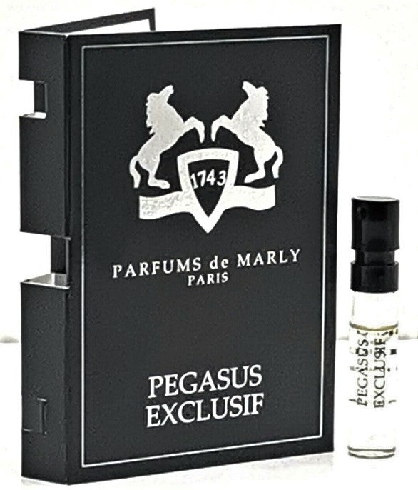 Parfums De Marly Pegasus Exclusif hivatalos parfüm minta 1,5ml 0,05 fl. oz. parfüm teszter
