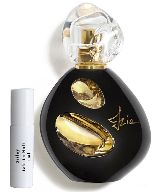 Sisley Izia La Nuit illatminta samples