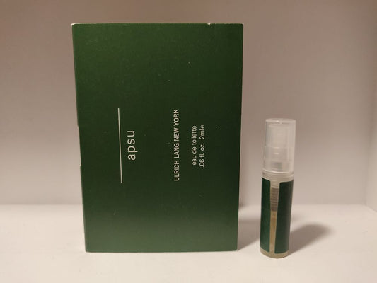 Ulrich Lang Apsu 2ml 0,06 fl. oz. hivatalos parfüm minták parfüm teszter