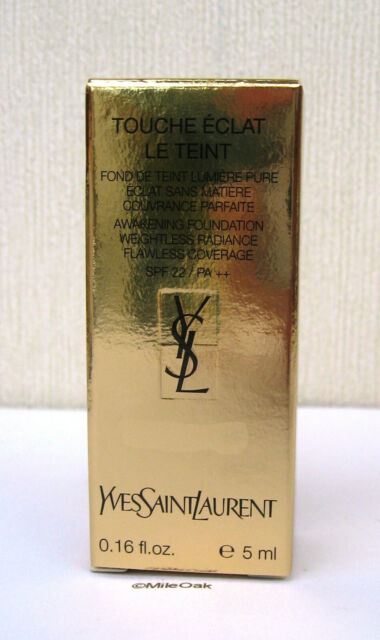 Yves Saint Laurent Touche Eclat Alapozó 5ml 0,16 fl. oz. bőrápoló minta Árnyalat BD 25 meleg bézs