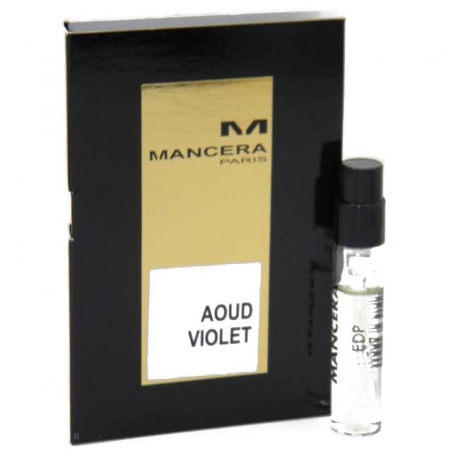 Mancera Aoud Violet 2 ml 0,06 fl. oz. hivatalos parfümminta