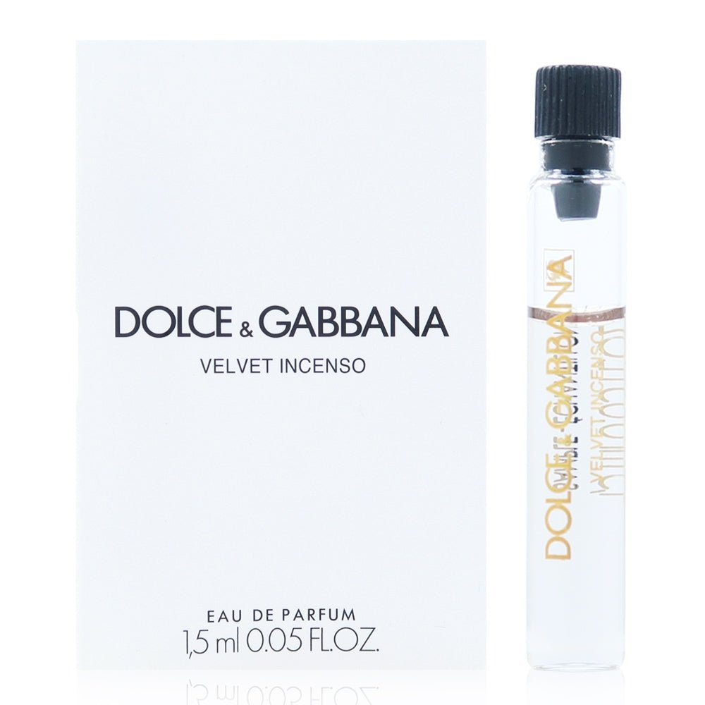 Velvet Incenso By Dolce & Gabbana 1,5 ml 0,05 fl. oz. hivatalos parfümminta