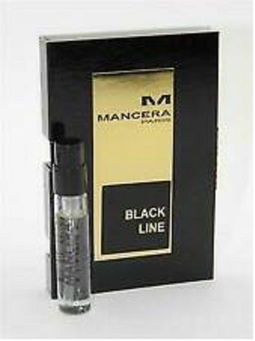 Mancera Black Line hivatalos minta 2 ml 0,07 fl. oz., Mancera Black Line 2 ml 0,06 fl. oz. hivatalos parfümminta